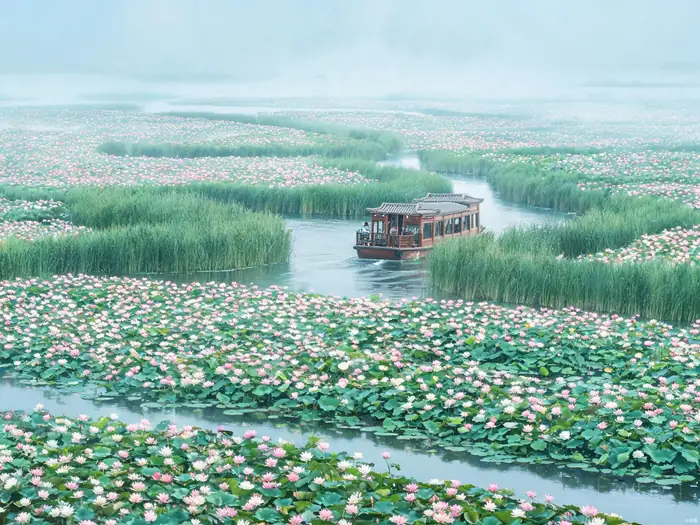 博斯腾湖景区 - 作品2